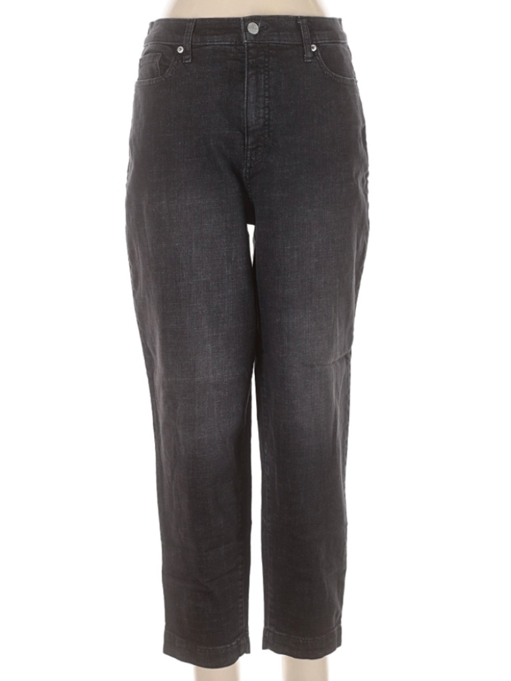 Banana Republic Curvy Barrel Jean 10 Black